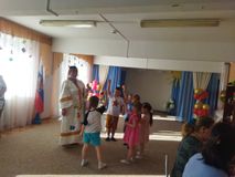 на открытом занятии