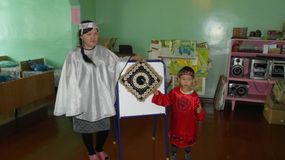 знакомство с эвенкийскими узорами